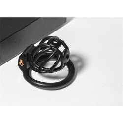 PA Ring New Design Male Chastity Device Black