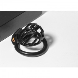 PA Ring New Design Male Chastity Device Black   