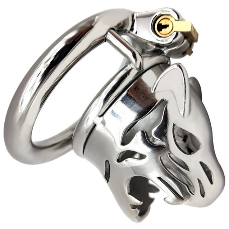 new ultra-small tiger head chastity cage B. Артикул: IXI61052