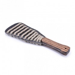 Handmade spanking pad made from natural materials Metal Rope Paddle Spanking