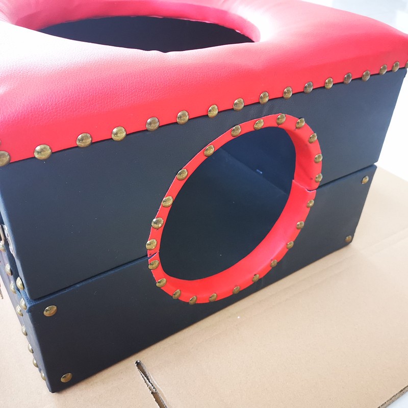 Wood Wrapped PU Leather Forced Toilet Box. Артикул: IXI61059