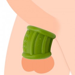 Hyperelastic Silicone Testicular Ring Green   