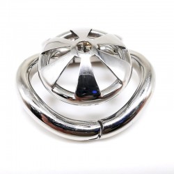 stainless steel chastity device cock cage   