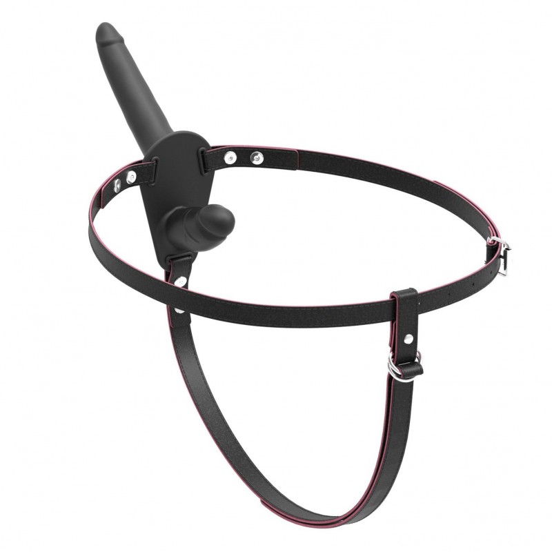 Black Strapon For Women With Two Dildos Lesbian Briefs. Артикул: IXI61085