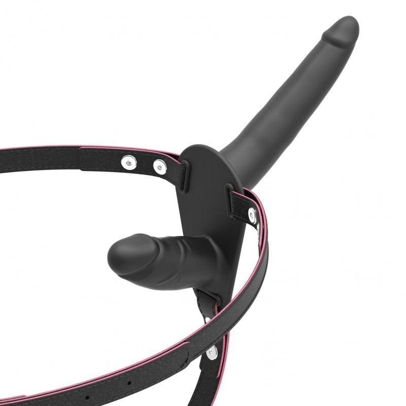 Black Strapon For Women With Two Dildos Lesbian Briefs. Артикул: IXI61085