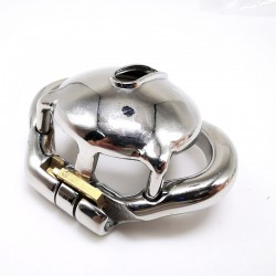 stainless steel chastity device cock cage ZS148   