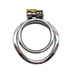 stainless steel chastity device ZC214   