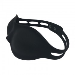 Силиконовая черная бондажная маска Molding Eyepatch по оптовой цене