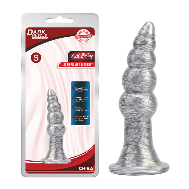 Butt Plug with Balls Silver Colt Bisley Small. Артикул: IXI61125