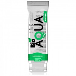 Water-based lubricant BioAqua Natural, 200ml