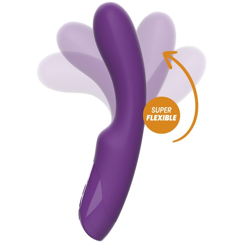 Вибратор для точки-G фиолетовый Rewolution Rewoclassy Flexible Vibrator. Артикул: IXI61169