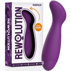 Стимулятор точки-G фиолетовый Rewolution Rewopulse Flexible Vibrator по оптовой цене