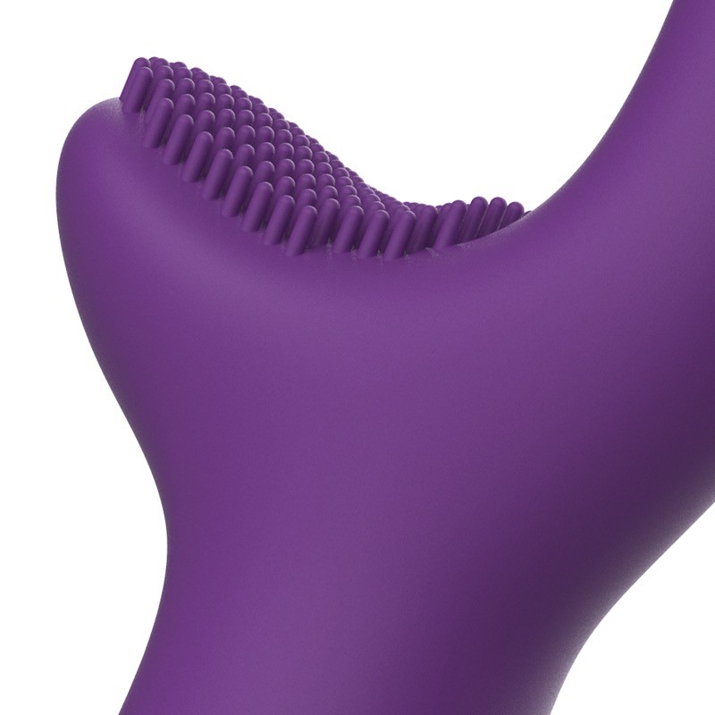 Вибратор двойной стимуляции фиолетовый Rewolution Rewokiss Vibrating. Артикул: IXI61173