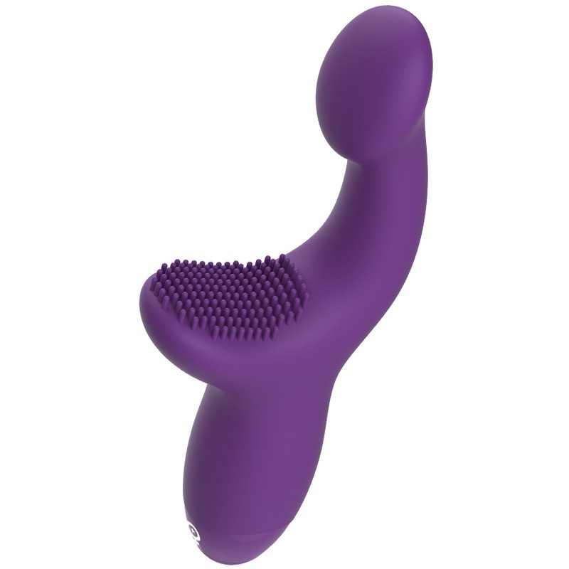 Вибратор двойной стимуляции фиолетовый Rewolution Rewokiss Vibrating. Артикул: IXI61173