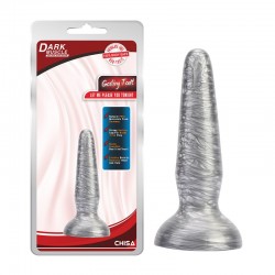 Butt Plug Suction Cup Silver Gosling Todt