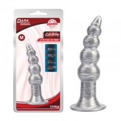 Anal plug with balls silver Colt Bisley Medium