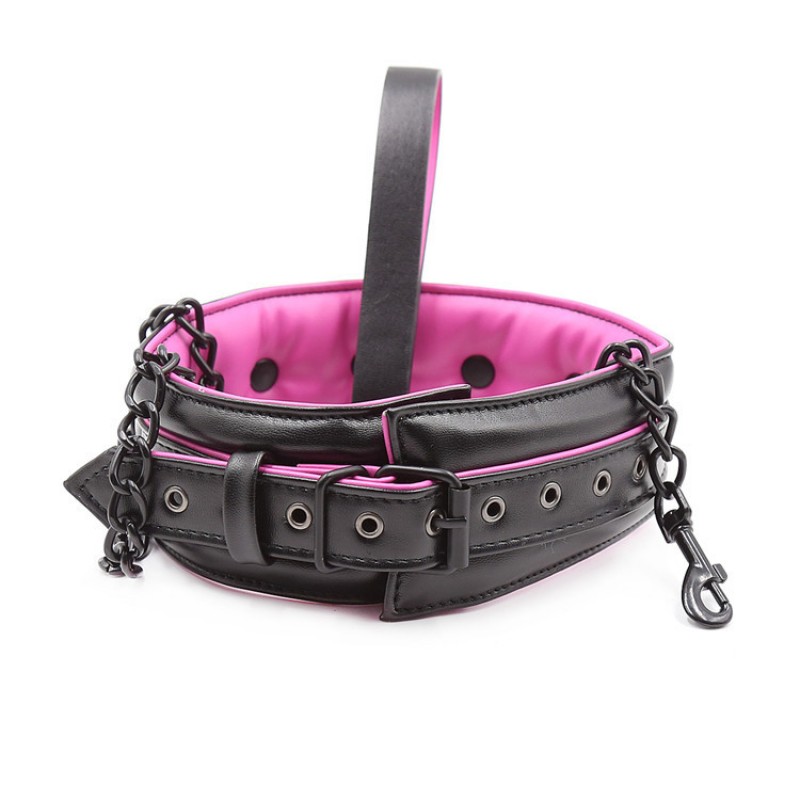 Набор для бондажа черно-розовый Black and Fuchsia Bondage Kit 3 Pieces. Артикул: IXI61236