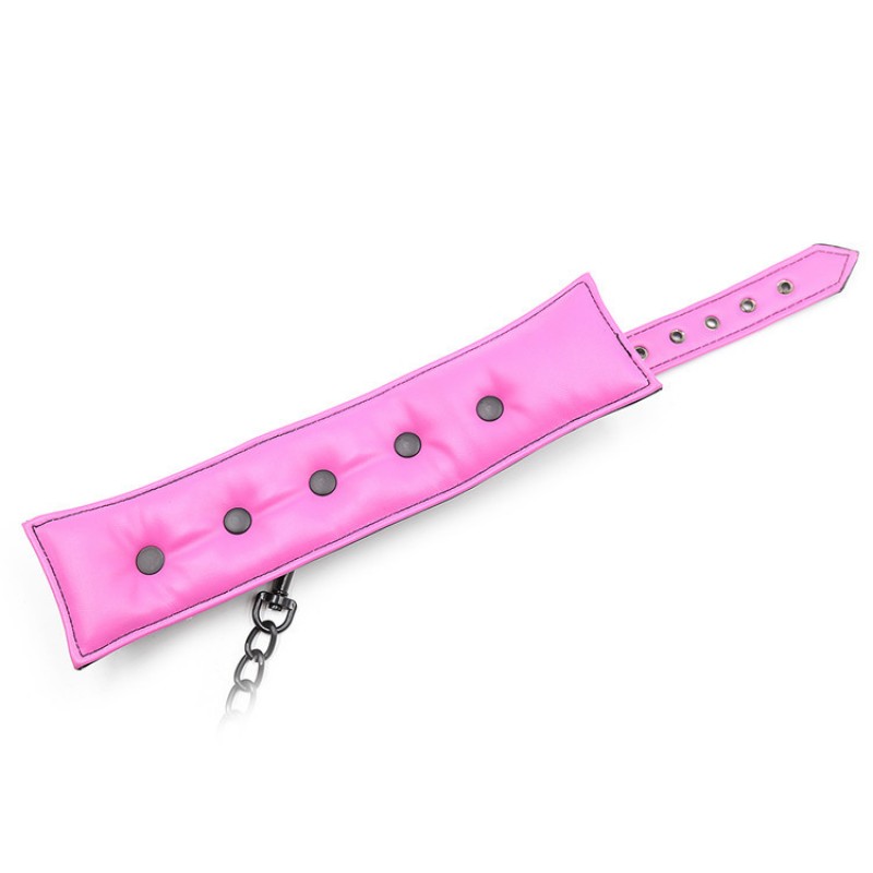 Набор для бондажа черно-розовый Black and Fuchsia Bondage Kit 3 Pieces. Артикул: IXI61236