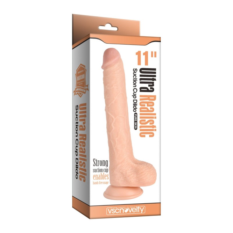 Фаллоимитатор на присоске Ultra Realistic Suction Cup Dildo 11.0. Артикул: IXI61238