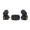 ������ ���� ����� � ������� ���������� Black Gold Bondage Kit 3 Pieces