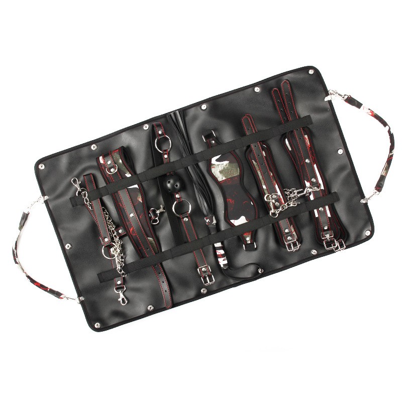 Big Army BDSM Accessory Set Camo Bondage Kit 7 Pieces. Артикул: IXI61251