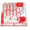 Набор бдсм аксессуаров Nurse Bondage Kit 10 Pieces Набор бдсм аксессуаров Nurse Bondage Kit 10 Pieces