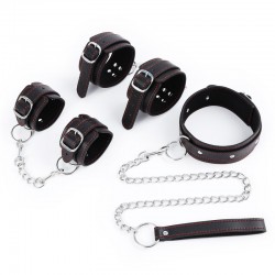    Black Line Bondage Kit 3 Pieces