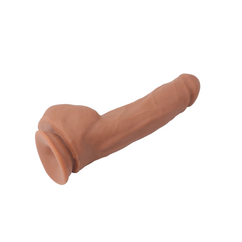 Телесный фаллоимитатор на присоске Carnal Pleasure Latin. Артикул: IXI61272