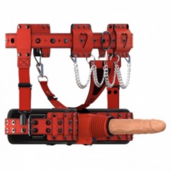 Роботизированный страпон с креплением на пояс Lazy Lover Strap-On Sex Machine