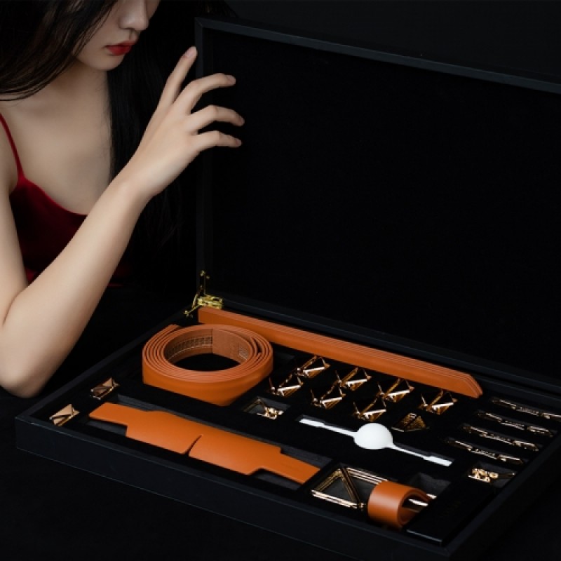 Большой элитный бдсм набор Bondage & Restraint Set Lockink. Артикул: IXI61290