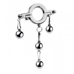 Cock Ring With 4 Weight Balls