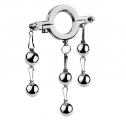 Cock Ring With Double Weight Ball