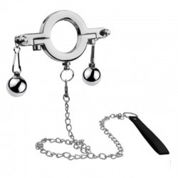 Cock Ring With Weight Ball and Leash