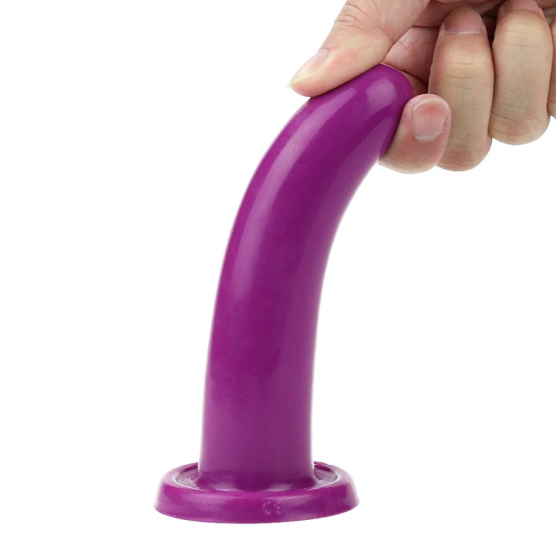 Dildo purple for strapon Silicone Holy Dong Medium 5.5. Артикул: IXI61310