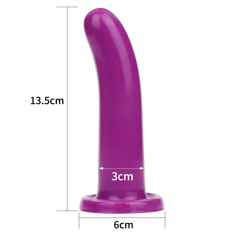Dildo purple for strapon Silicone Holy Dong Medium 5.5. Артикул: IXI61310