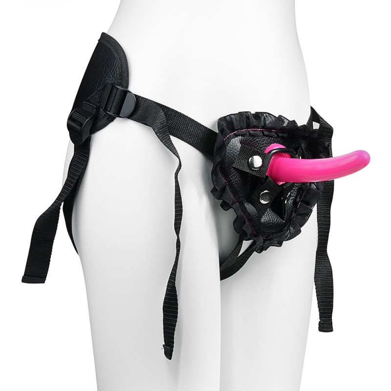 Фаллоимитатор розовый для страпона Silicone Holy Dong Small 4.5. Артикул: IXI61311