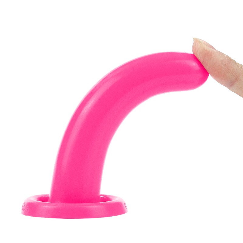 Фаллоимитатор розовый для страпона Silicone Holy Dong Small 4.5. Артикул: IXI61311