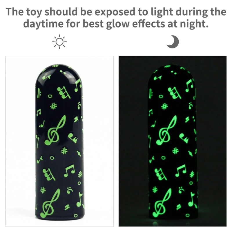 Компактный вибратор светящийся Rechargeable Glow-in-the-dark Music Massager. Артикул: IXI61317