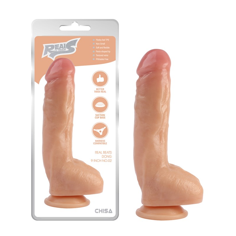 Suction Cup Dildo Real Beats Dong 9.0. Артикул: IXI61335