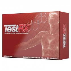 TestRX male strength and energy preparation, 120 capsules