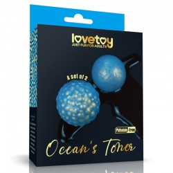 Вагинальные шарики для тренировки мышц Oceans Toner Egg Set