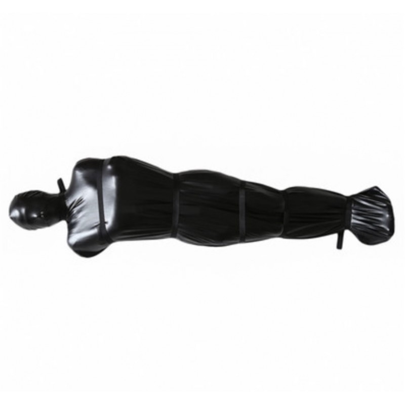 Бондажный БДСМ мешок черный Bondage Dress Large. Артикул: IXI61415