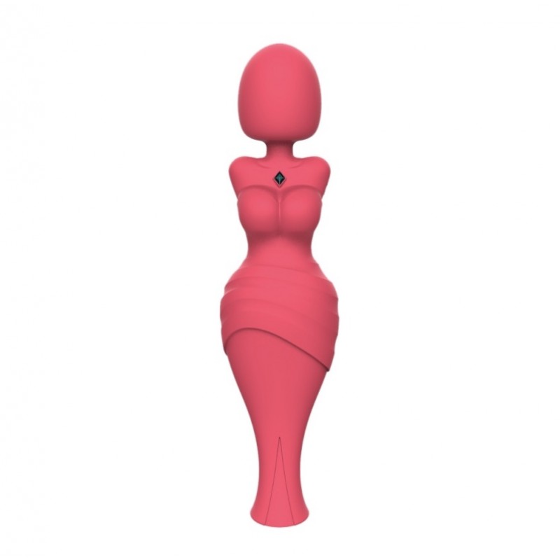 Вибратор в форме силуэта женщины Venus De Milo Red. Артикул: IXI61449