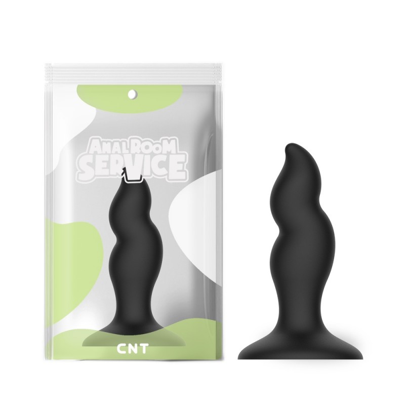 Черная анальная пробка Flame Anal Plug No.2. Артикул: IXI61460