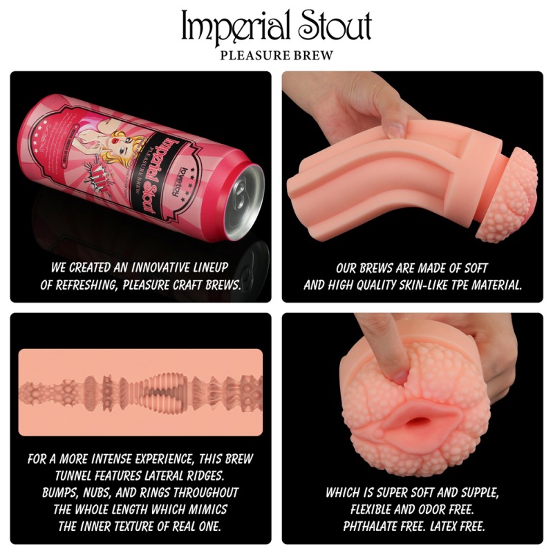 Pleasure Brew Masturbator Imprial Stout for men. Артикул: IXI61488