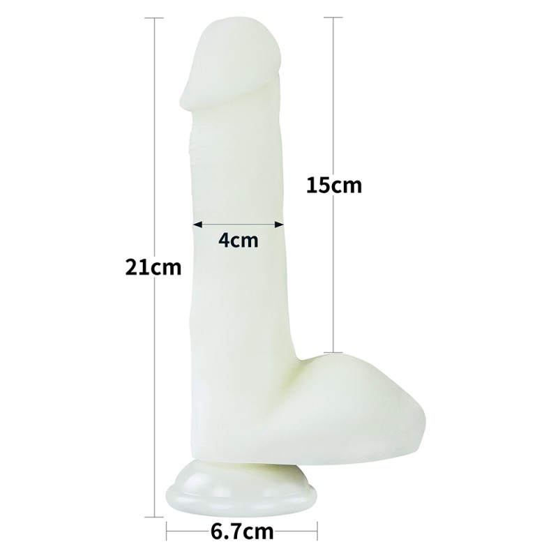 Фаллоимитатор светящийся Lumino Play Silicone Dildo 8.0. Артикул: IXI61511