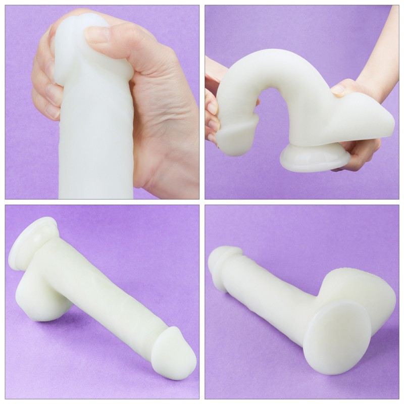Фаллоимитатор светящийся Lumino Play Silicone Dildo 8.0. Артикул: IXI61511