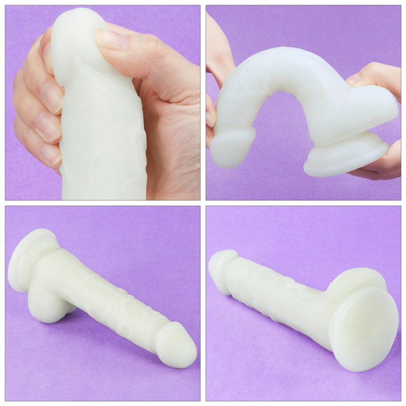 Фаллоимитатор светящийся Lumino Play Silicone Dildo 7.0. Артикул: IXI61514