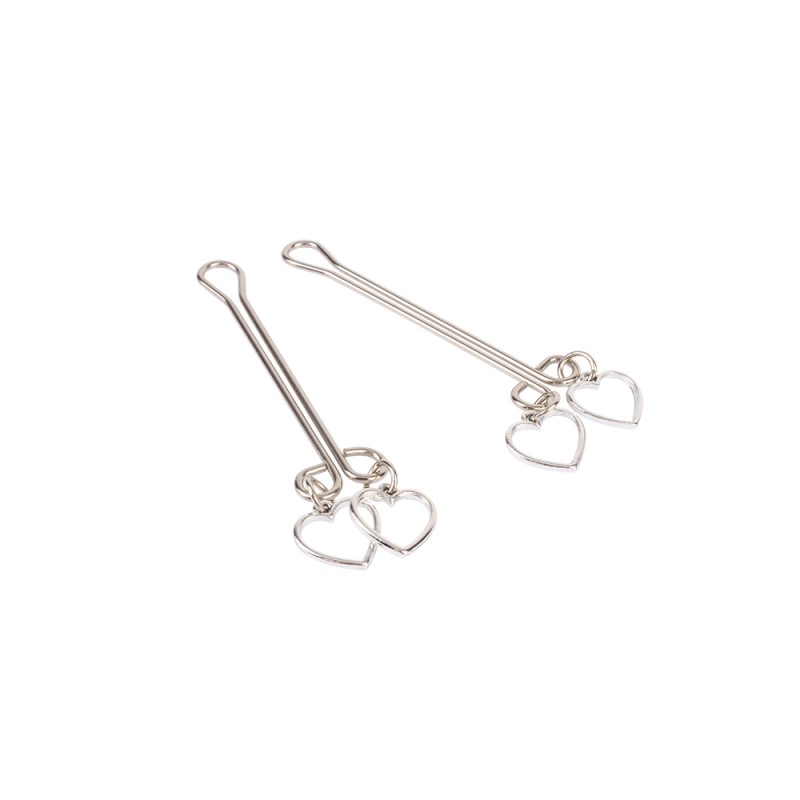 Зажимы для сосков Fetish Fantasy Heart Nipple Clamps. Артикул: IXI61520
