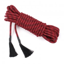 Bondage nylon rope red 10 meters